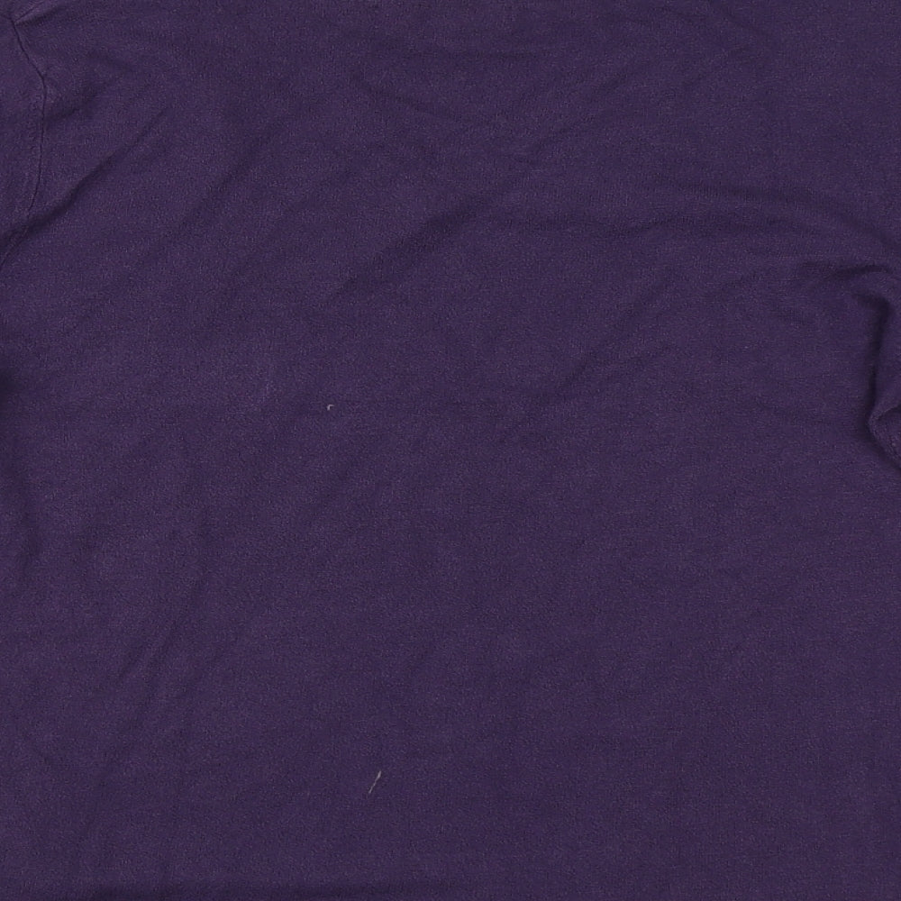 Per Una Womens Purple   Pullover Jumper Size 16