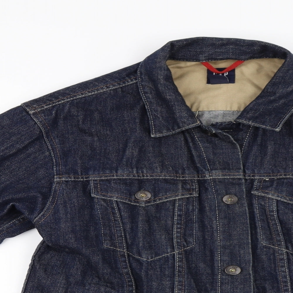 Gao Boys Blue  Denim Jacket  Size 13 Years