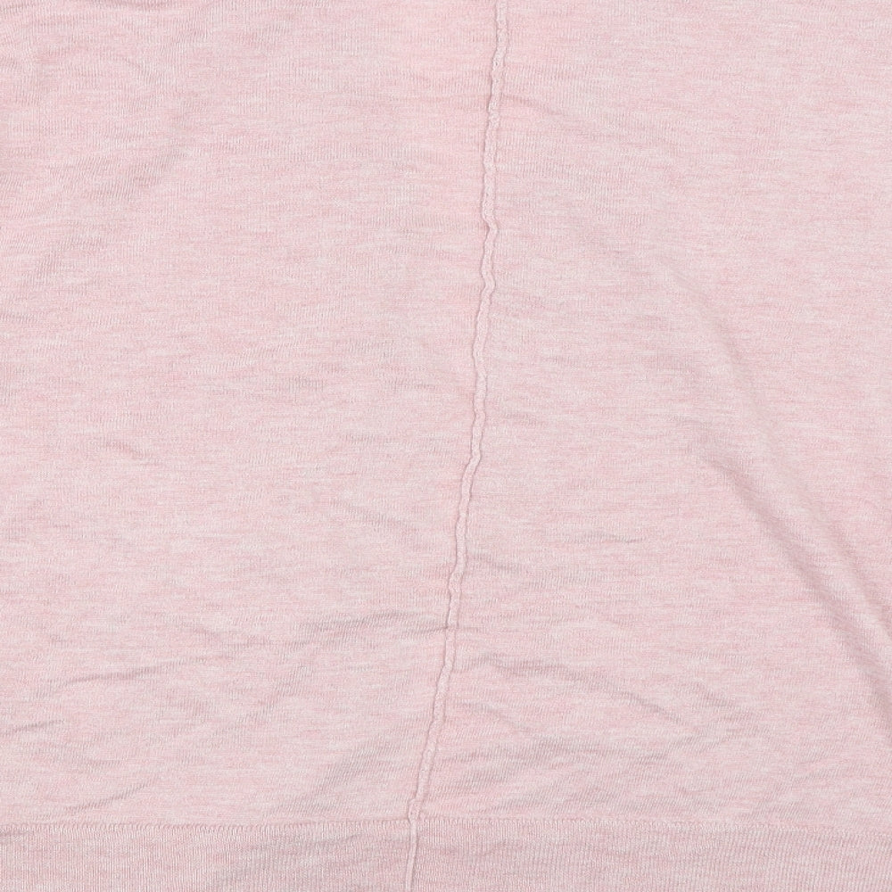 Nutmeg Womens Pink   Cardigan Jumper Size 16