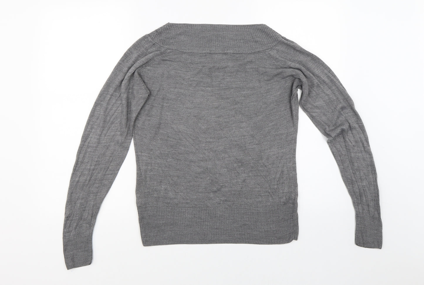 Marks and Spencer Womens Grey   Pullover Jumper Size 14