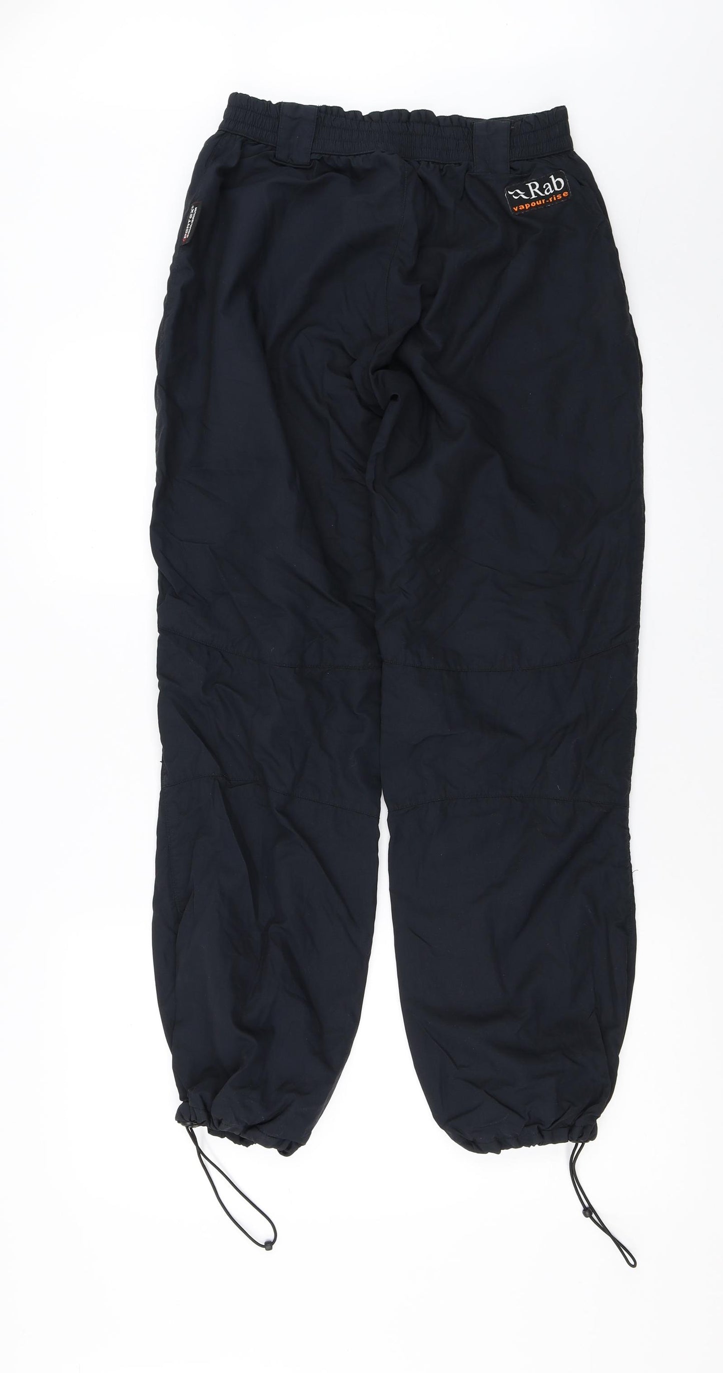 RAB Womens Black   Rain Trousers Trousers Size XS L29 in