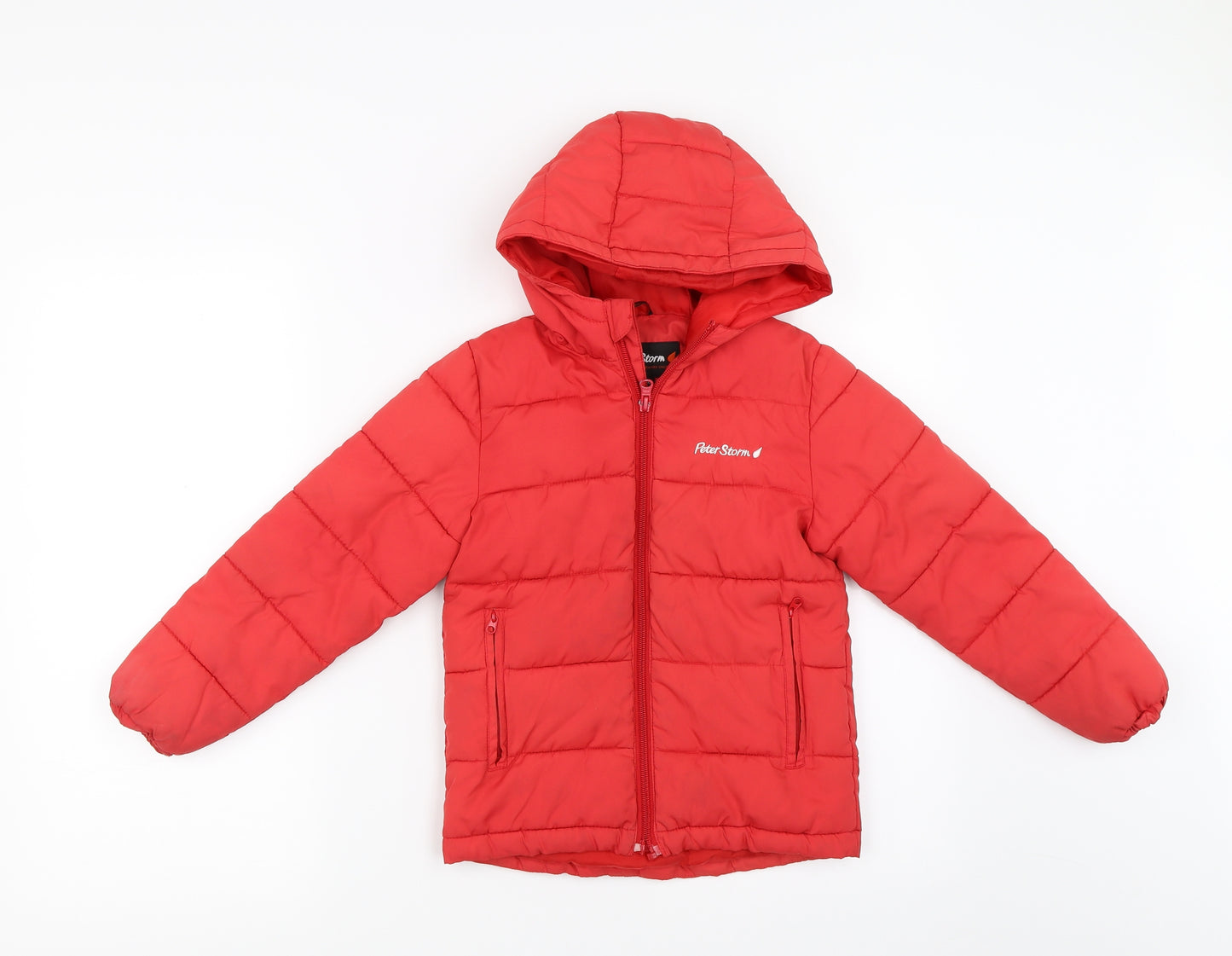 Peter Storm Boys Red   Jacket  Size 5-6 Years