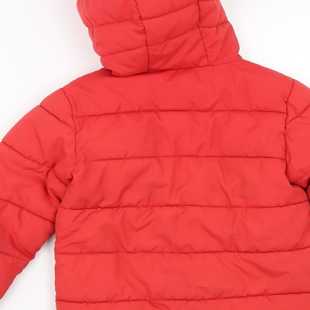 Peter Storm Boys Red   Jacket  Size 5-6 Years
