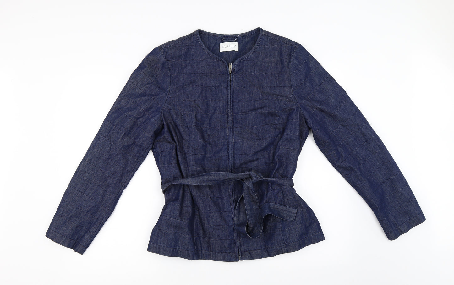 Marks and Spencer Womens Blue  Denim Jacket  Size 14
