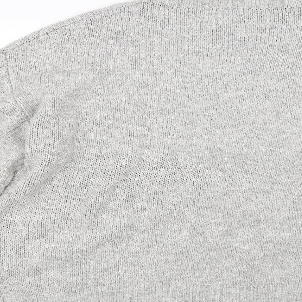 Papaya` Womens Silver   Pullover Jumper Size L