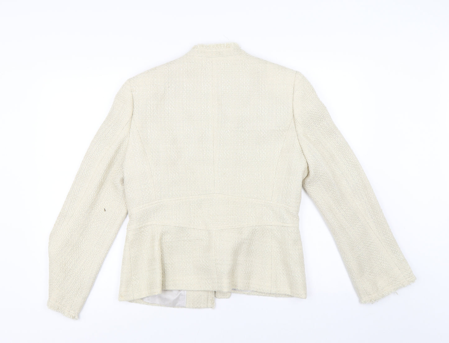 Wallis Womens Ivory   Jacket  Size 14