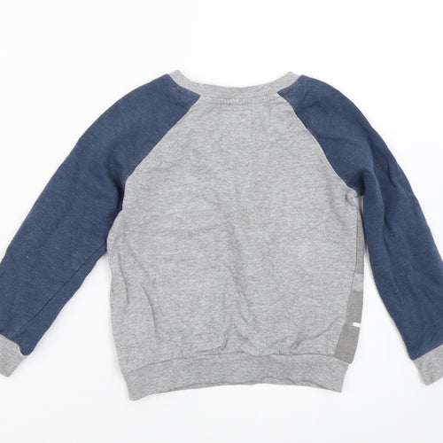 TU Boys Black   Pullover Sweatshirt Size 3-4 Years