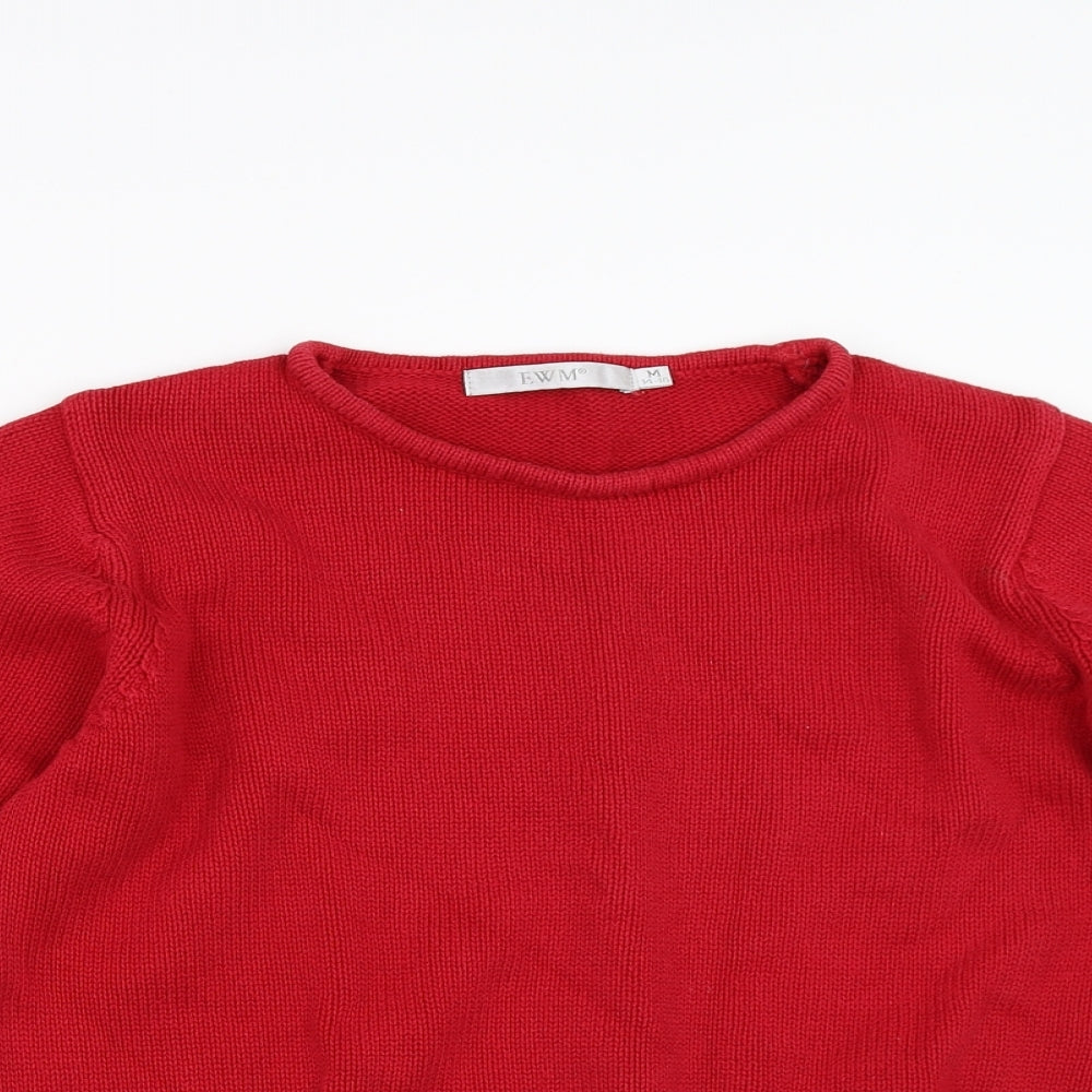 EWM Womens Red   Pullover Jumper Size M