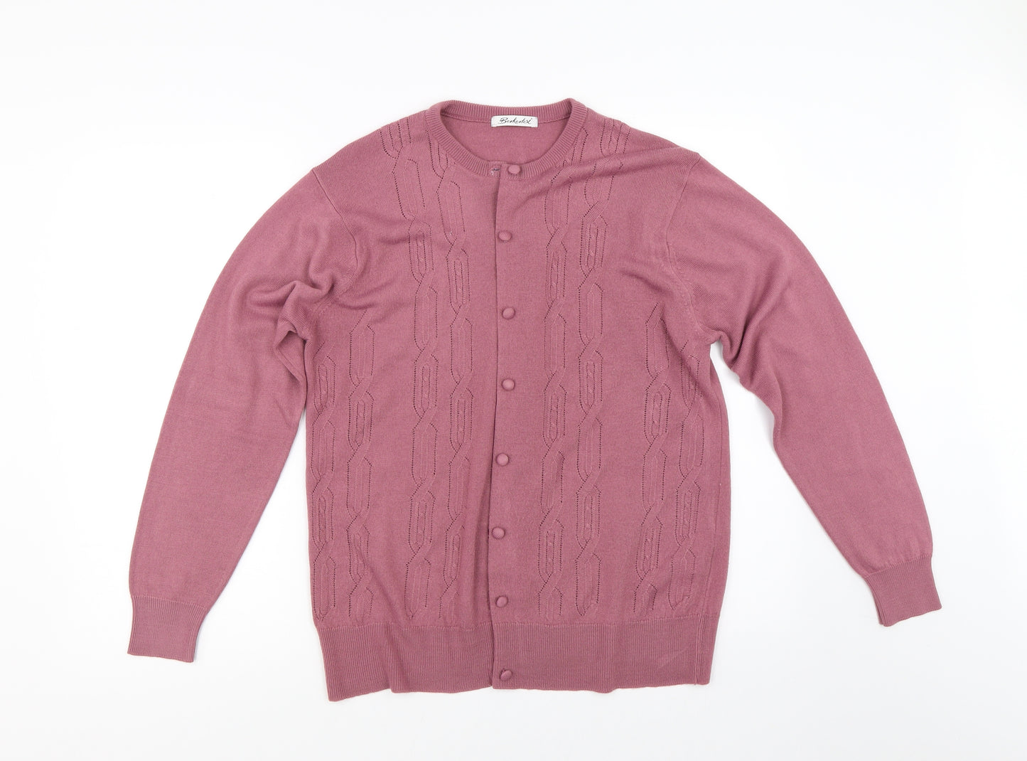 Berkertex Womens Pink   Cardigan Jumper Size 16