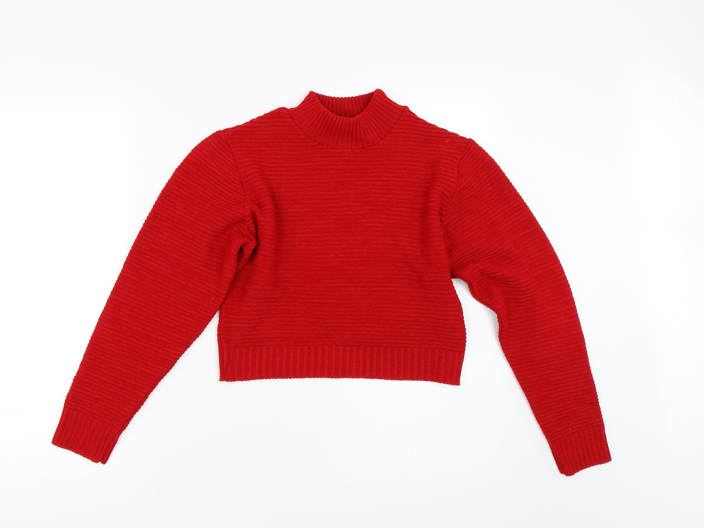 PRETTYLITTLETHING Womens Red   Pullover Jumper Size M