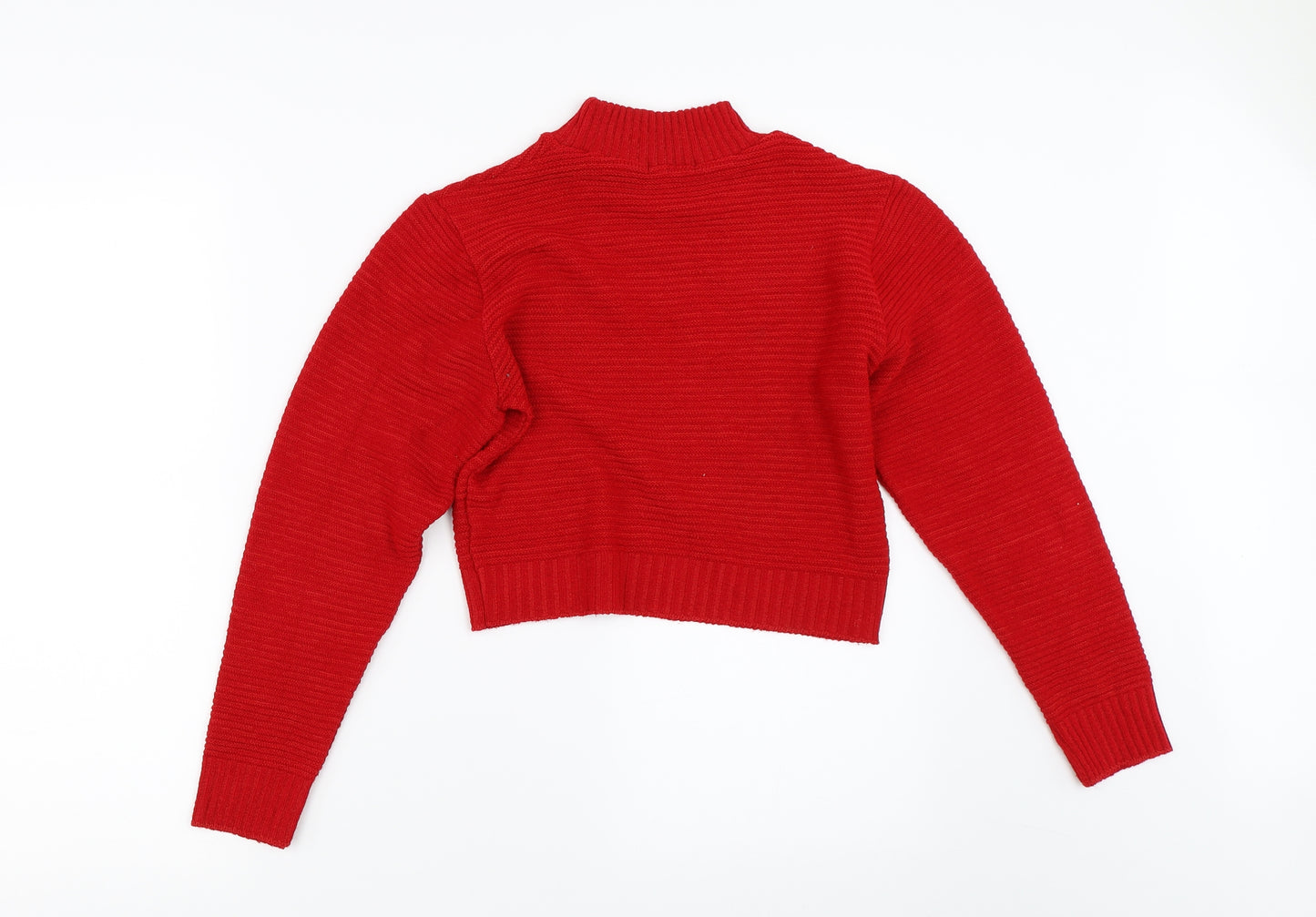 PRETTYLITTLETHING Womens Red   Pullover Jumper Size M