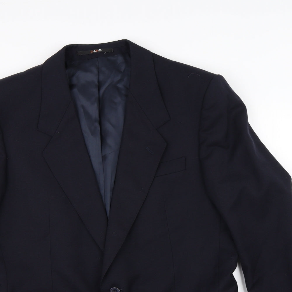 Simpson Mens Black   Jacket Suit Jacket Size 41