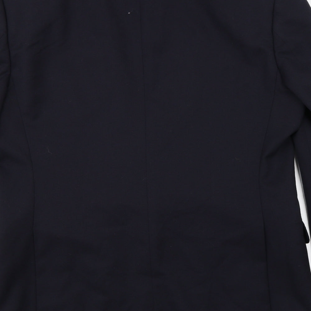 Simpson Mens Black   Jacket Suit Jacket Size 41