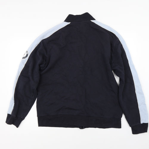 Ben Sherman Mens Black   Full Zip Sweatshirt Size L
