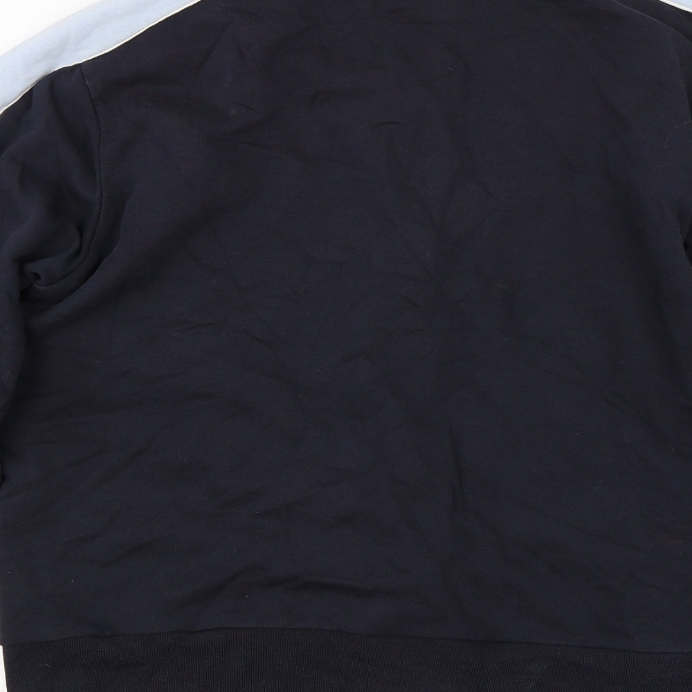 Ben Sherman Mens Black   Full Zip Sweatshirt Size L