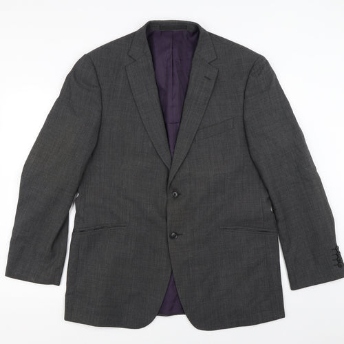 Marks and Spencer Mens Grey   Jacket Suit Jacket Size 42