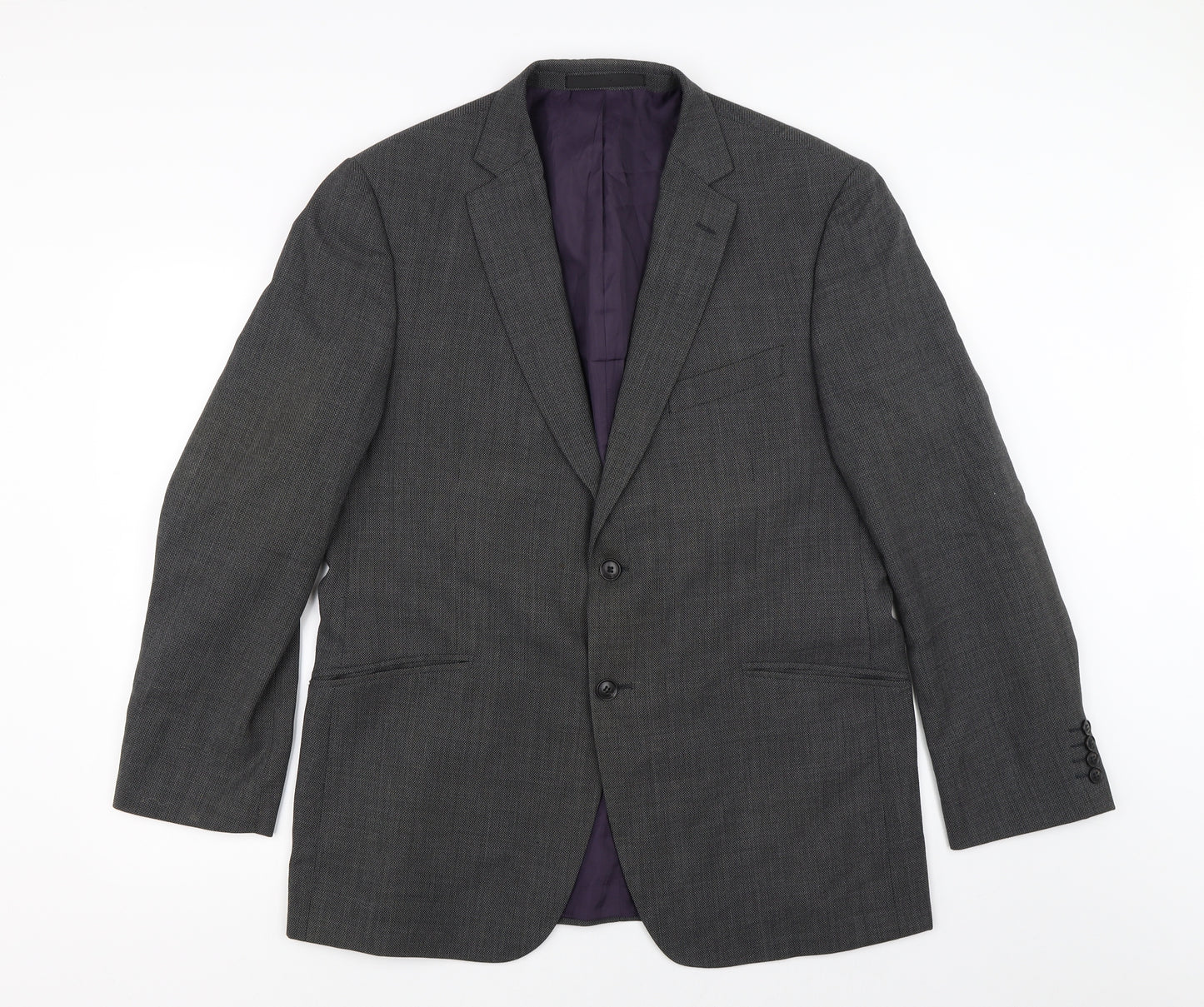 Marks and Spencer Mens Grey   Jacket Suit Jacket Size 42