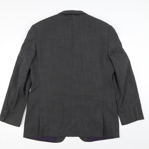 Marks and Spencer Mens Grey   Jacket Suit Jacket Size 42