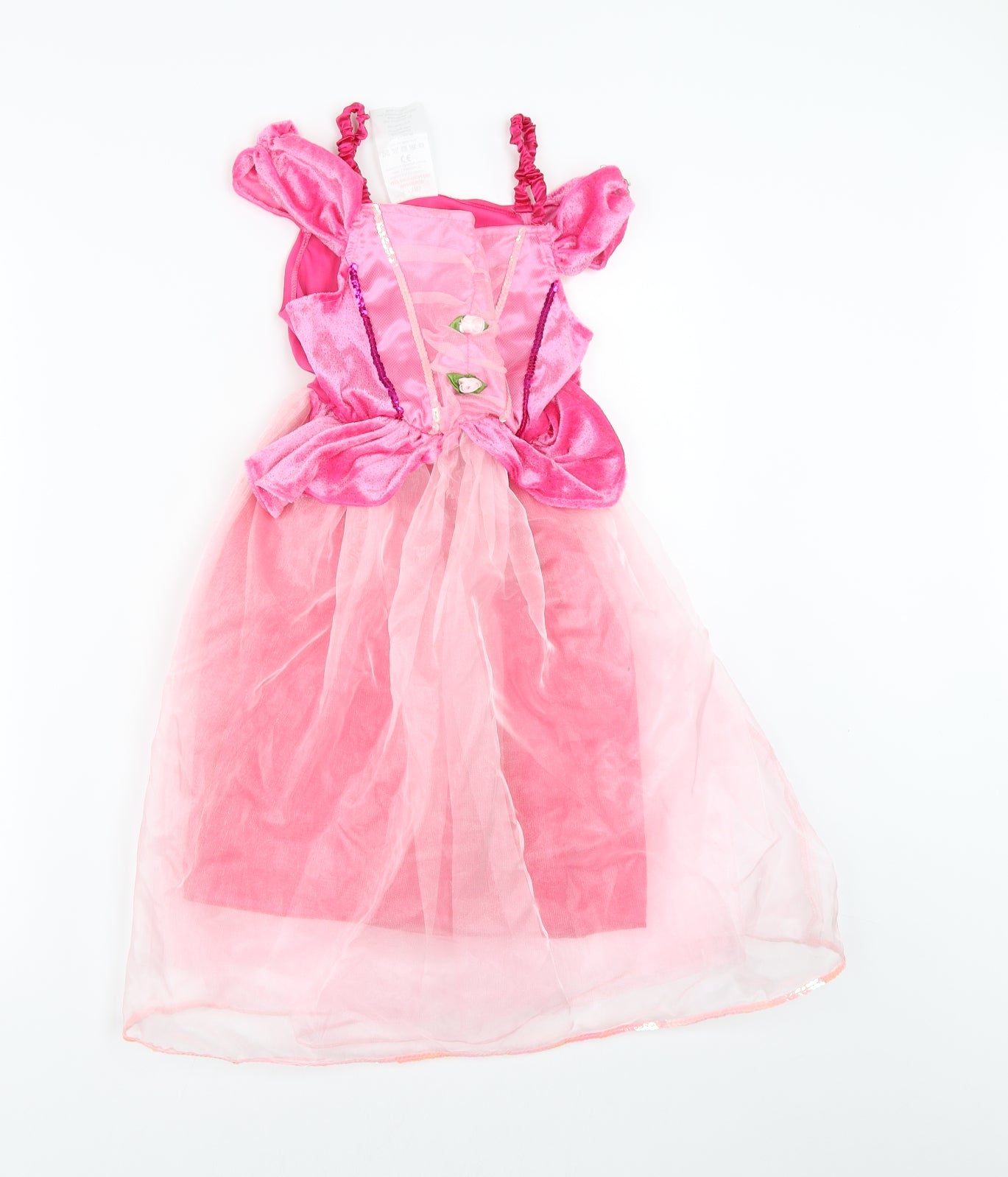 Preworn Girls Pink   A-Line  Size 5 Years  - Princess dress