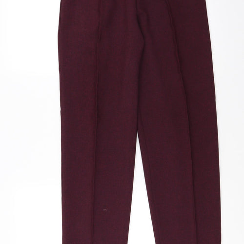 Preworn Womens Red   Trousers  Size 12 L27 in