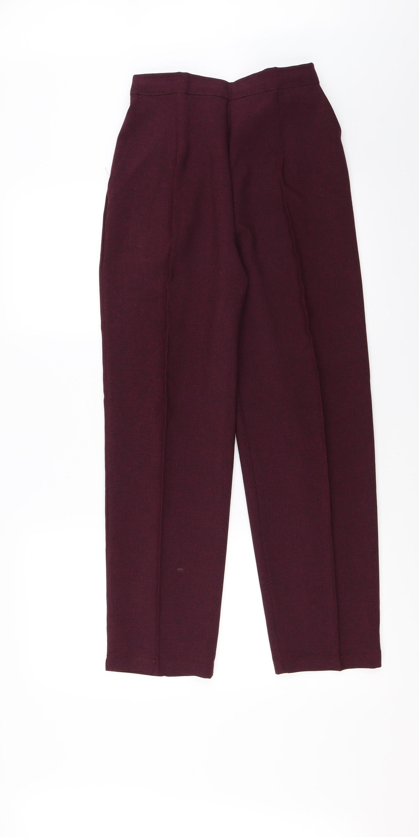 Preworn Womens Red   Trousers  Size 12 L27 in