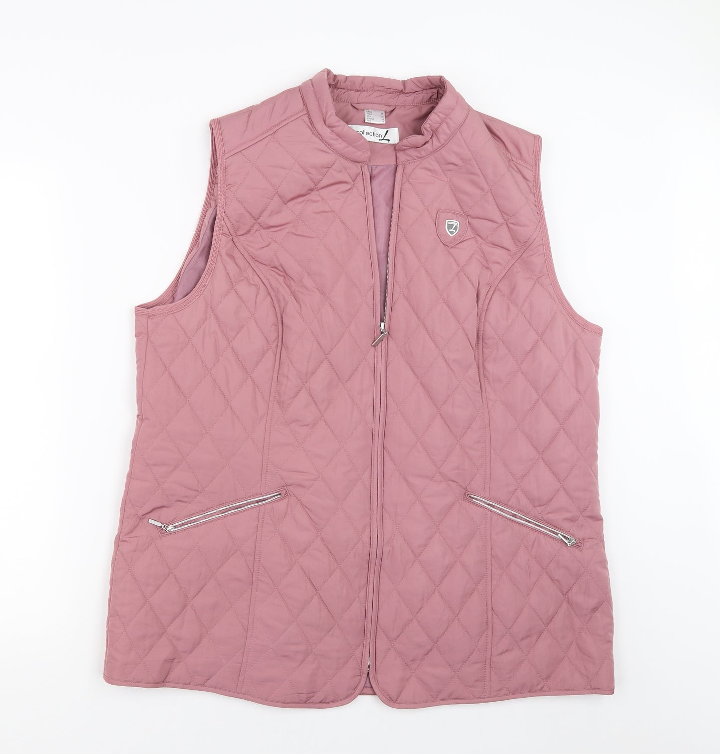 Collections Womens Pink   Gilet Waistcoat Size 20
