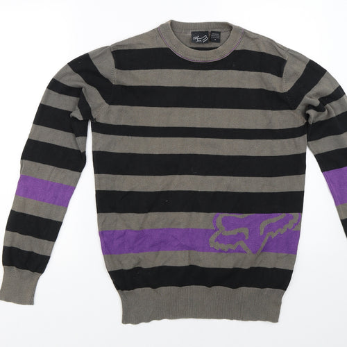 Preworn Mens Beige Striped   Jumper Size S