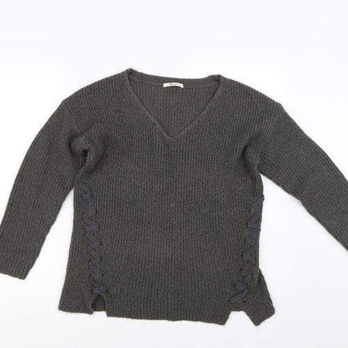 tyTU Womens Grey   Pullover Jumper Size 12