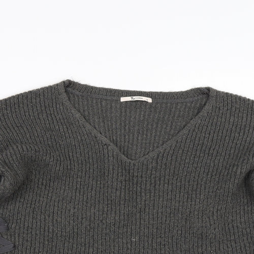tyTU Womens Grey   Pullover Jumper Size 12