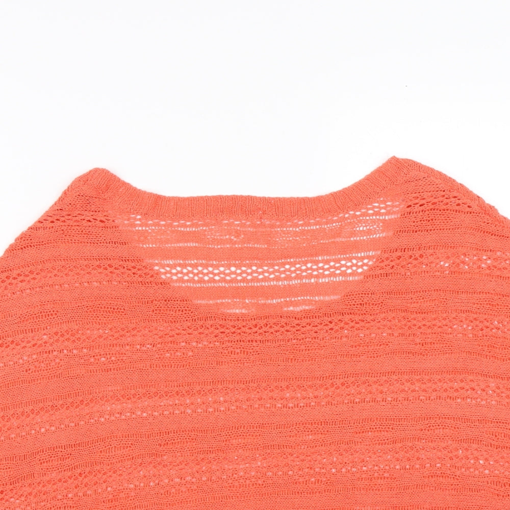 Preworn Womens Orange   Pullover Jumper Size 16