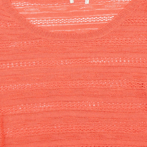 Preworn Womens Orange   Pullover Jumper Size 16