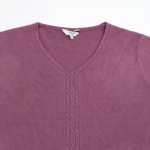 happit Womens Pink   Pullover Jumper Size L