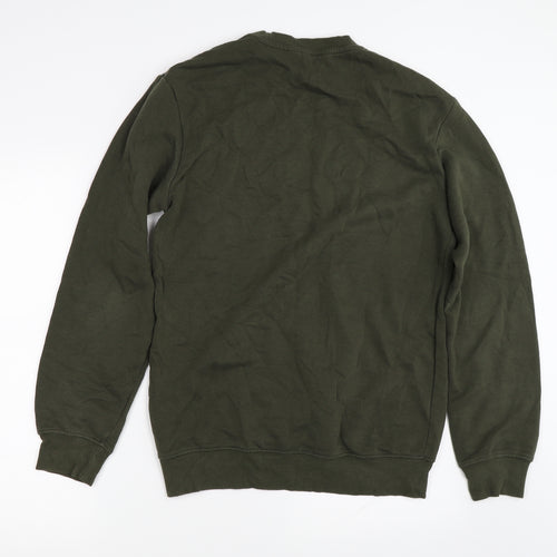 Divided by H&M Womens Green   Pullover Sweatshirt Size XS