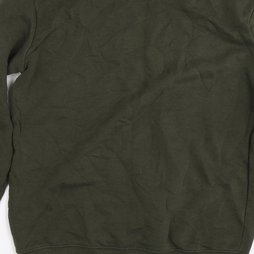 Divided by H&M Womens Green   Pullover Sweatshirt Size XS