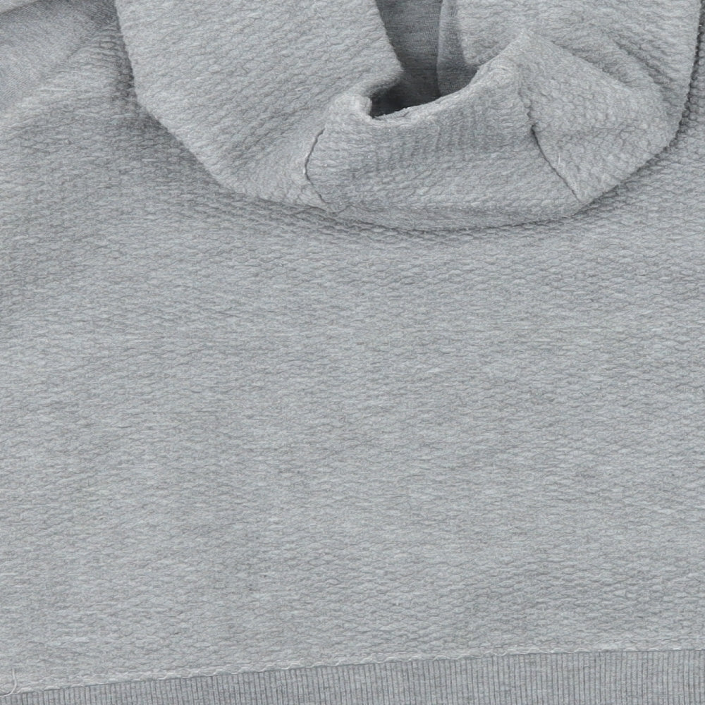 Primark Boys Grey  Jersey Pullover Hoodie Size 9-10 Years