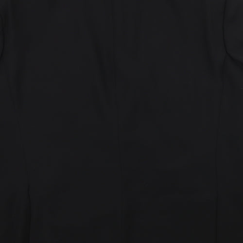 Preworn Mens Black   Jacket Suit Jacket Size 2XL