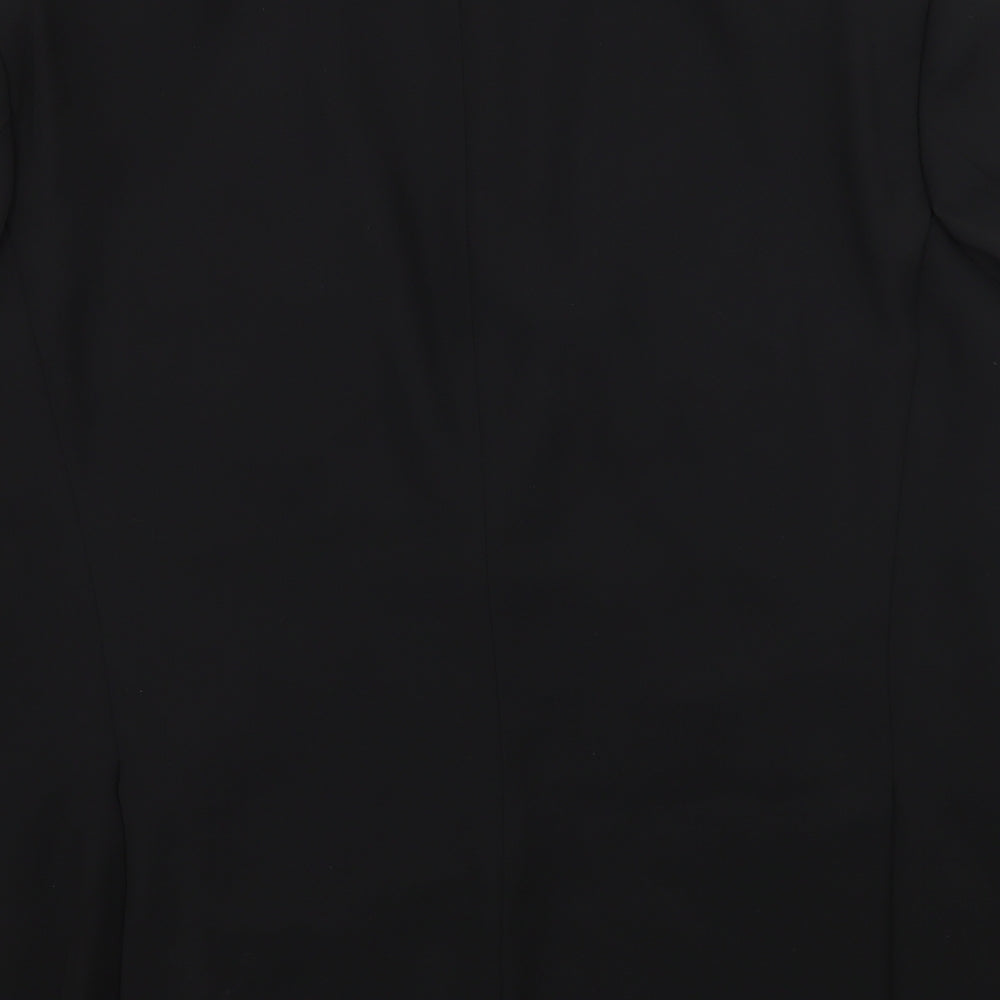 Preworn Mens Black   Jacket Suit Jacket Size 2XL