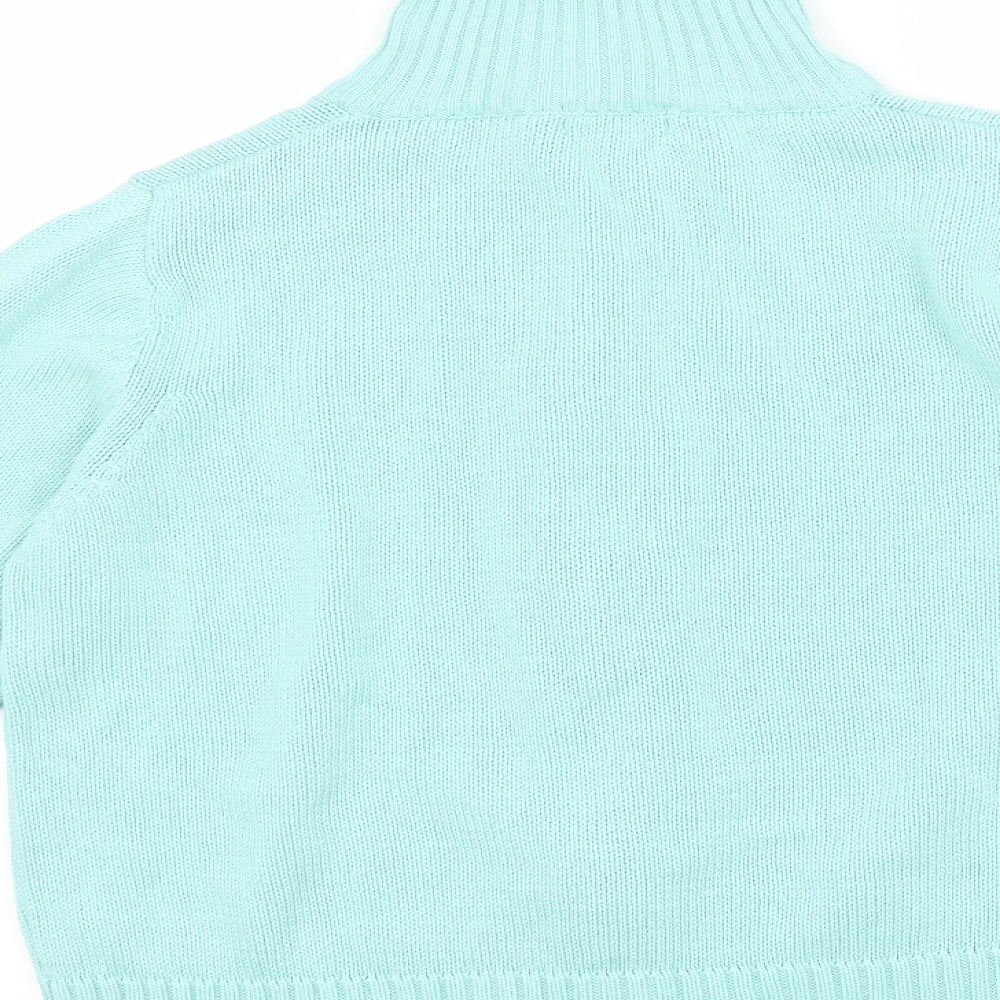 Cherokee Womens Blue  Knit Full Zip Jumper Size 20