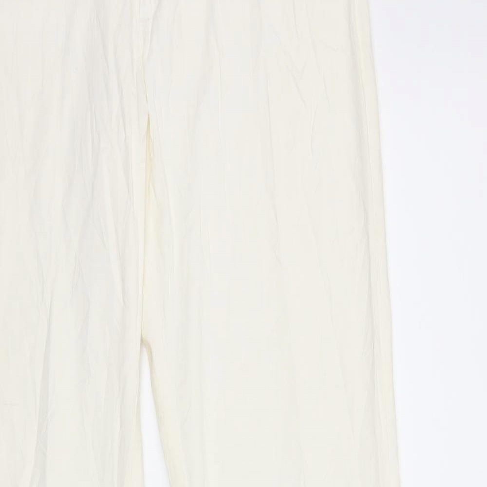 Savida Womens Ivory   Straight Jeans Size 12 L31 in