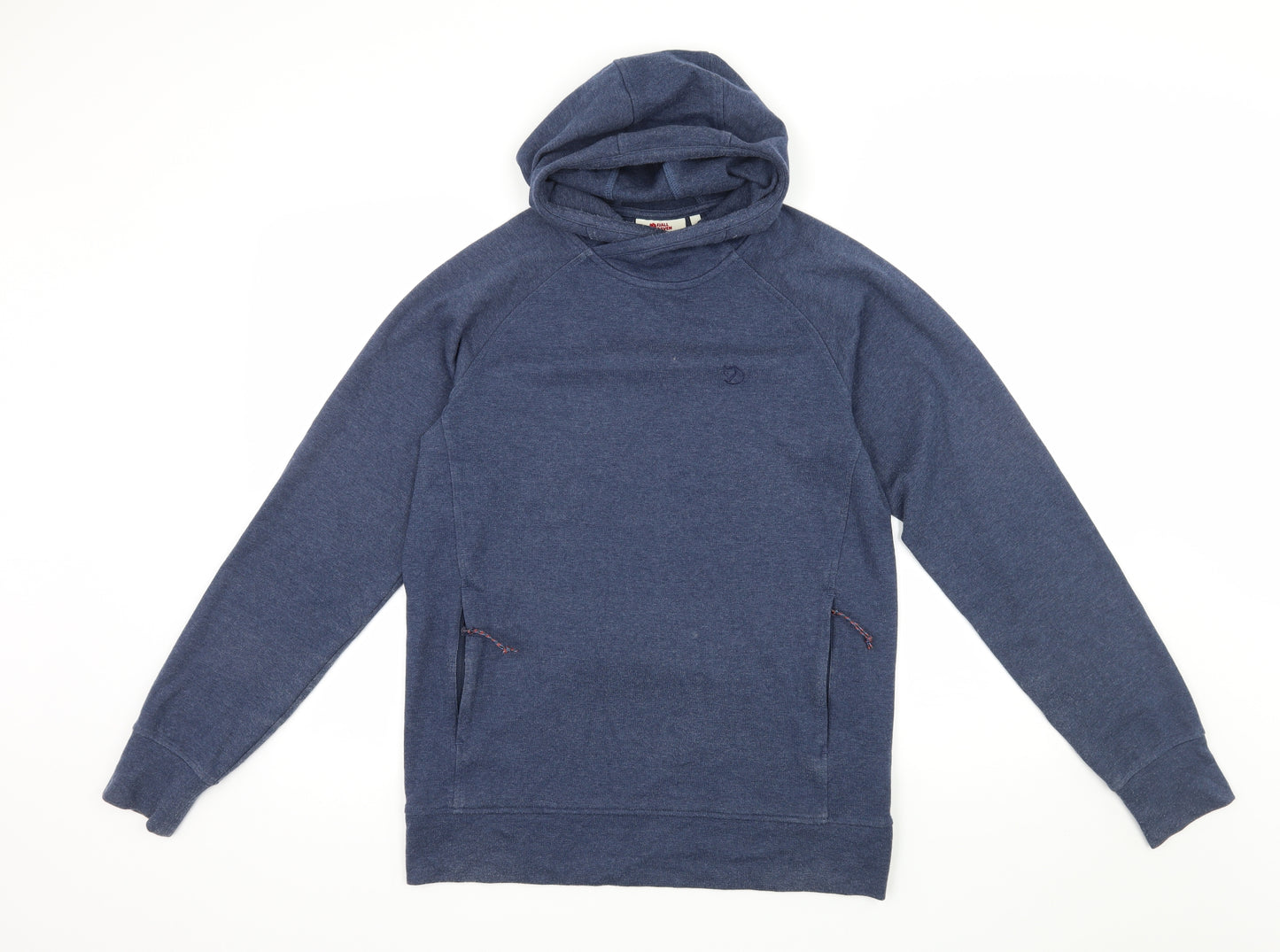 fjall raven Mens Blue  Jersey Pullover Hoodie Size S