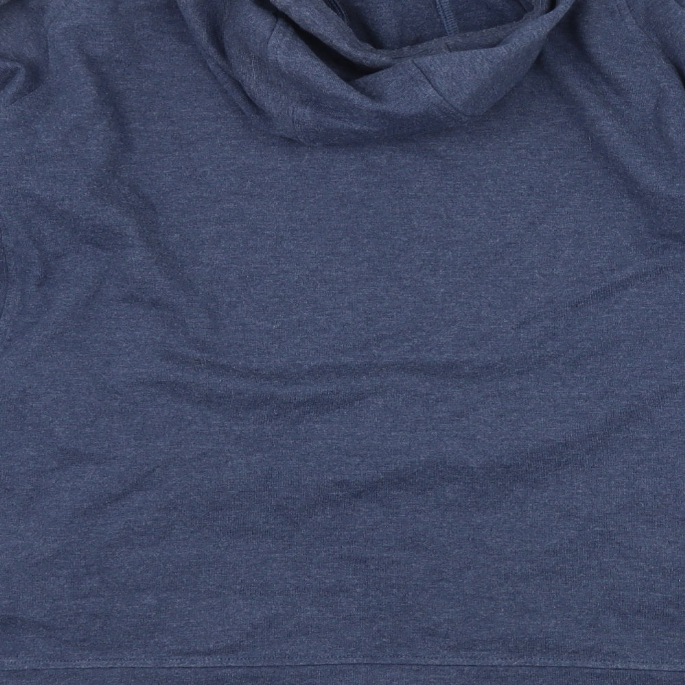 fjall raven Mens Blue  Jersey Pullover Hoodie Size S
