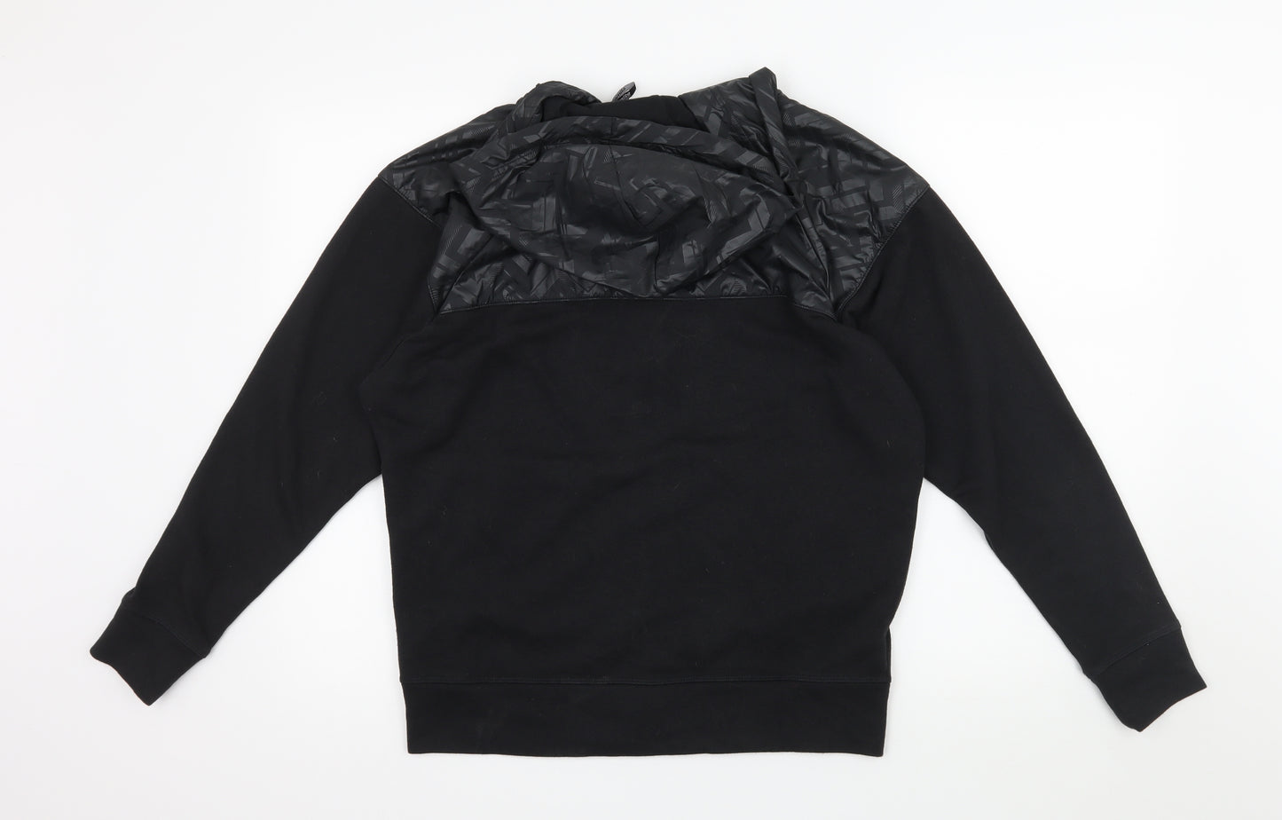 adidas Womens Black  Jersey Full Zip Hoodie Size S