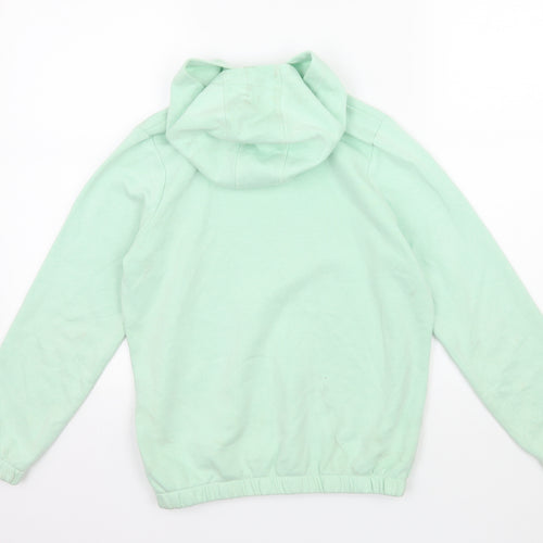 George Girls Green  Jersey Pullover Hoodie Size 11-12 Years