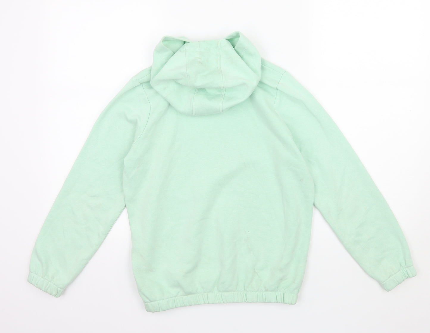 George Girls Green  Jersey Pullover Hoodie Size 11-12 Years