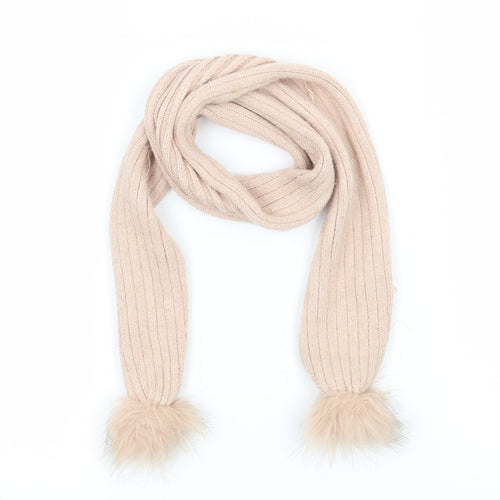 Primark Girls Beige  Knit Scarf Scarves & Wraps One Size