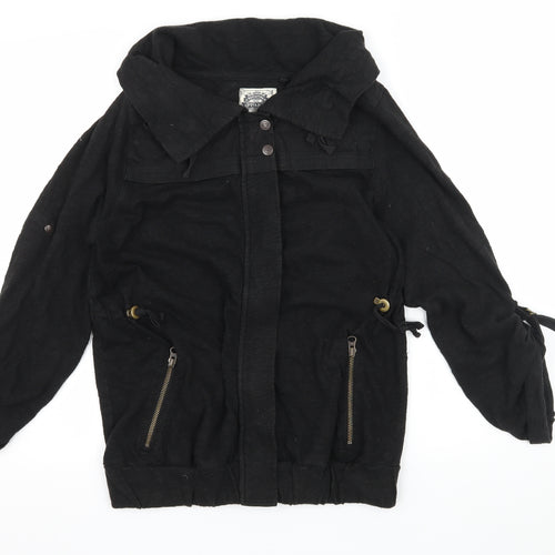 NEXT Womens Black  Jersey Jacket  Size 6