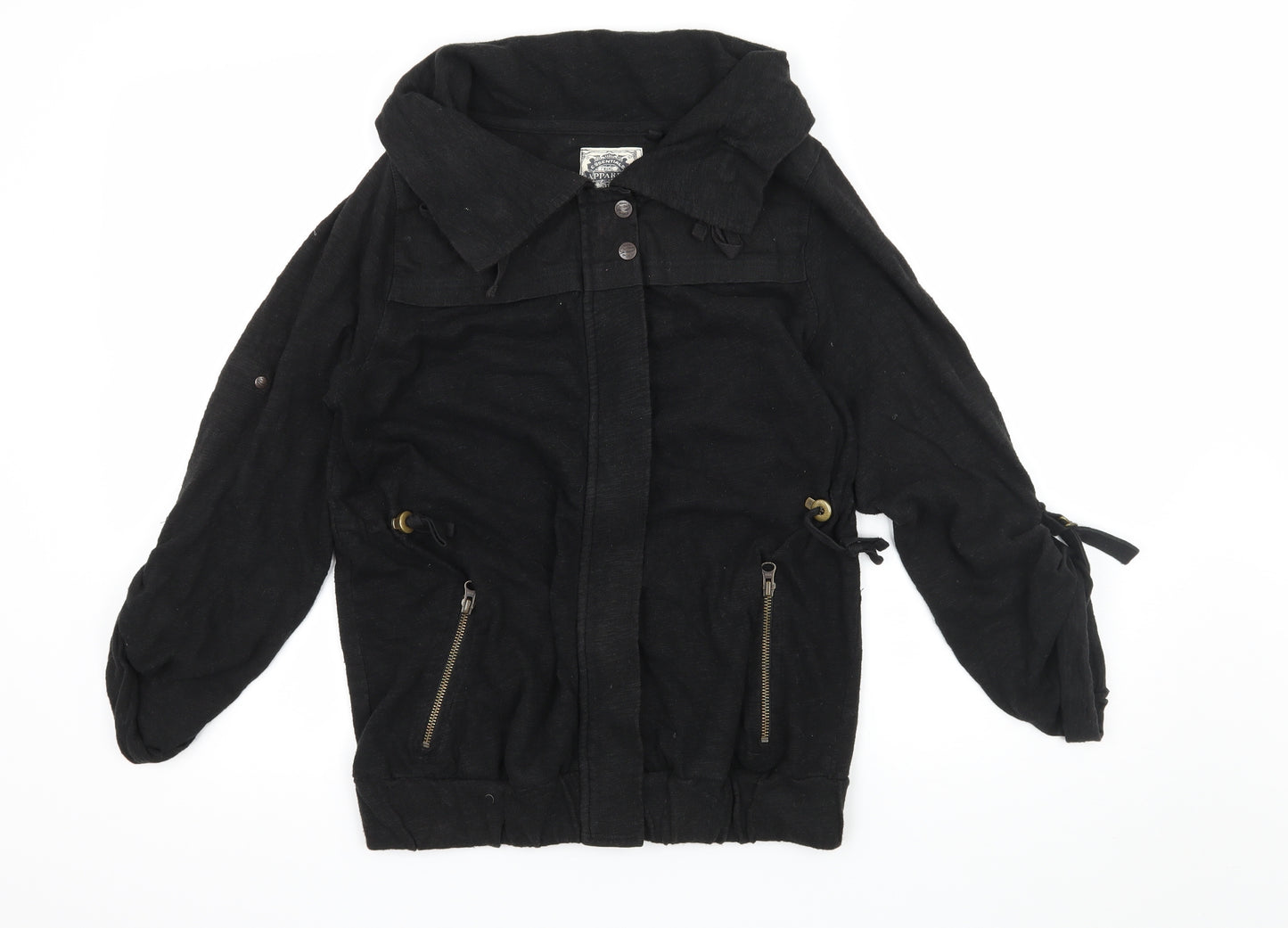 NEXT Womens Black  Jersey Jacket  Size 6