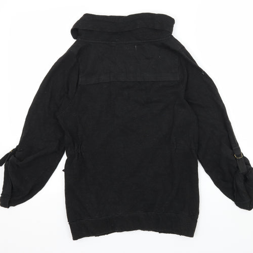 NEXT Womens Black  Jersey Jacket  Size 6