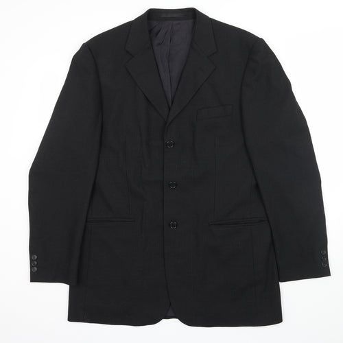 Burton Mens Black   Jacket Suit Jacket Size L