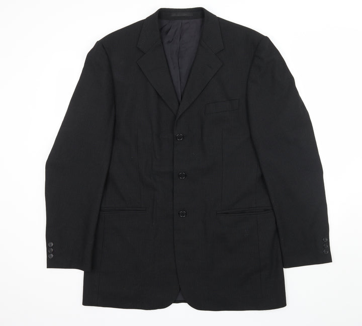 Burton Mens Black   Jacket Suit Jacket Size L